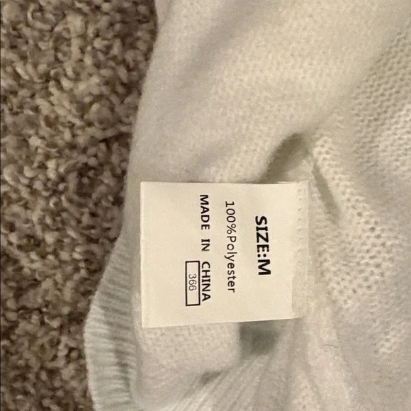 White Merry & Bright Sweater - Picture 4 of 4